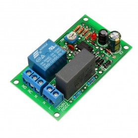 220V 10A 2200W Delay Relay Module Power On Delay Disconnect Circuit Board Corridor Switch