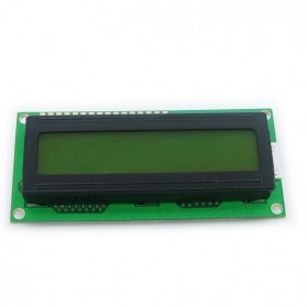 1602 Character LCD Display Module Yellow Backlight