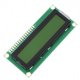 2Pcs Yellow Backlight 1602 Character LCD Display Module